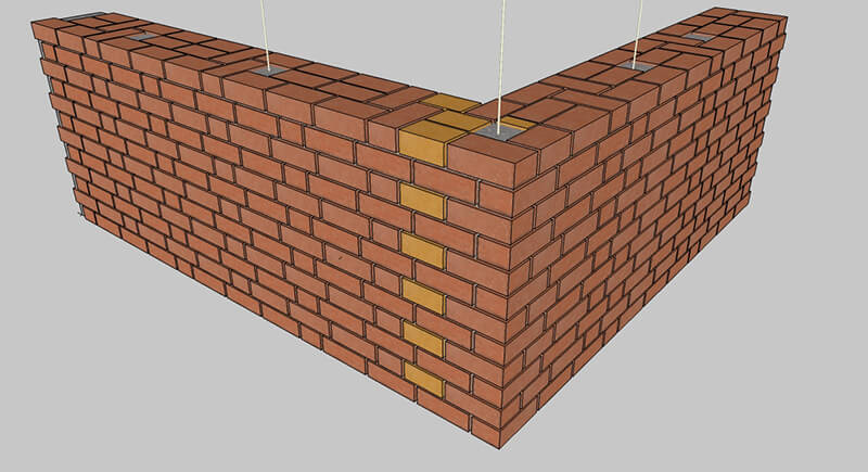 A very Indian brick bond