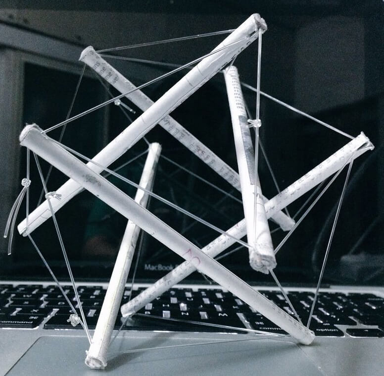 tensegrity model human